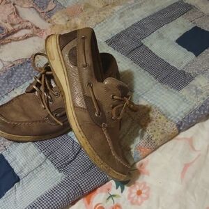 Sperry Brown Leather Loafers